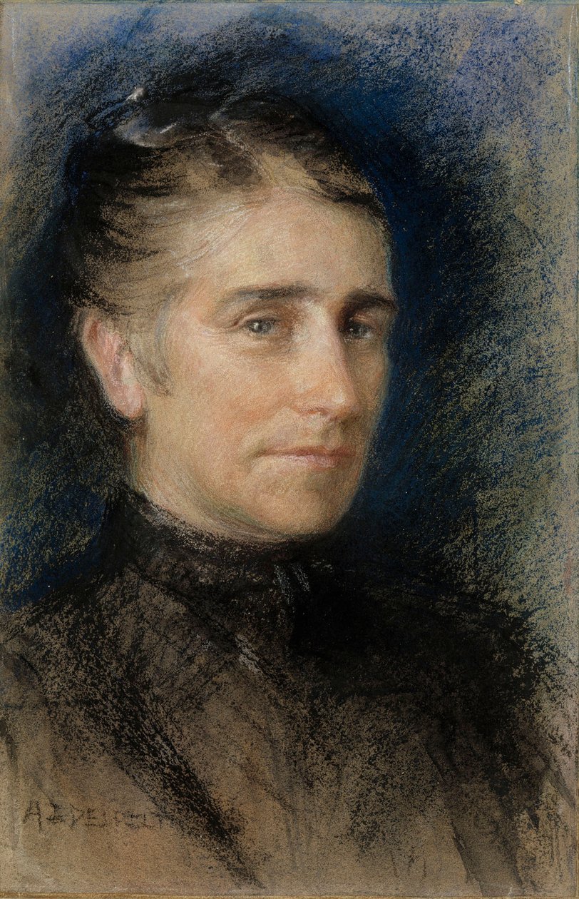 Rouva Emilie Krohnin muotokuva tekijältä Albert Edelfelt
