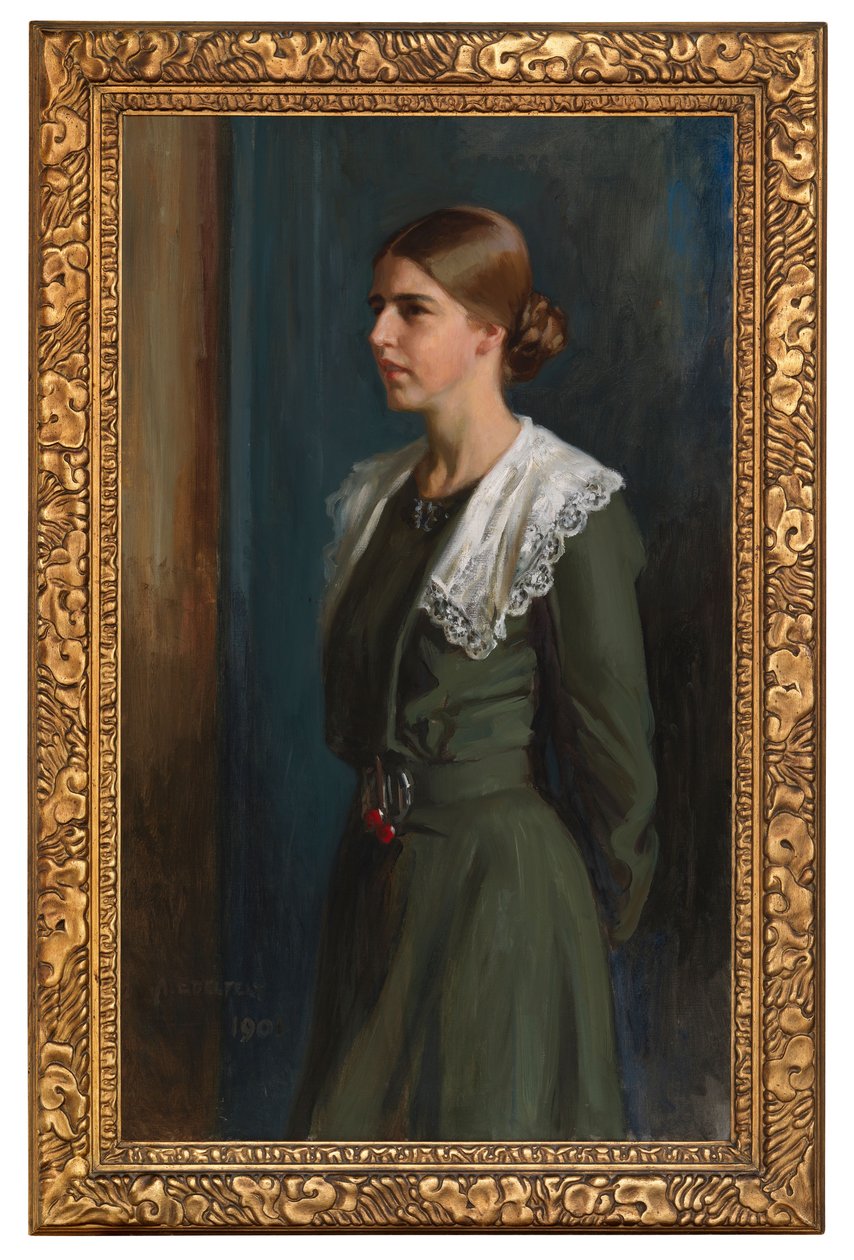 Muotokuva Michaela Pooleysta (o.s. Krohn). tekijältä Albert Edelfelt