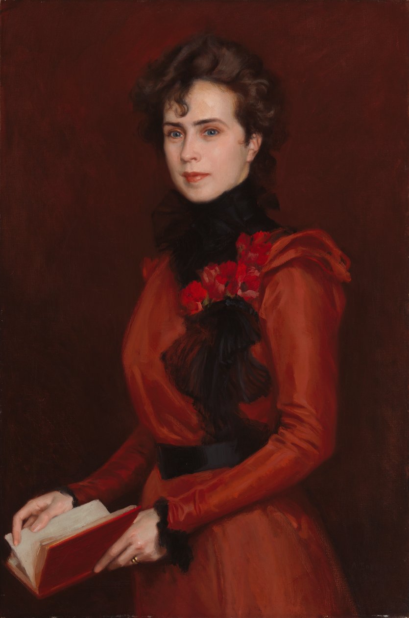 Signe Kolsterin muotokuva tekijältä Albert Edelfelt