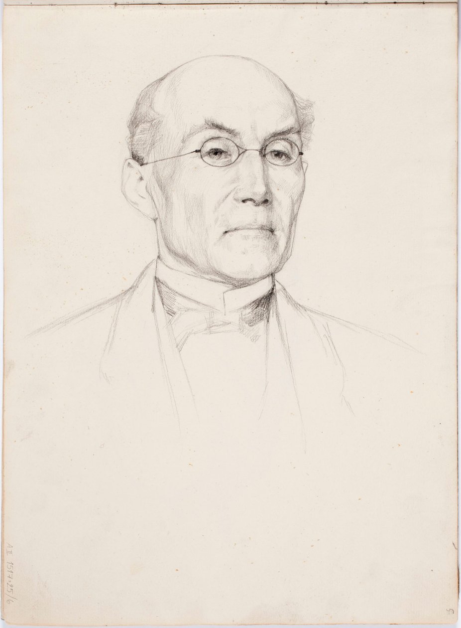 Miehen muotokuva tekijältä Albert Edelfelt