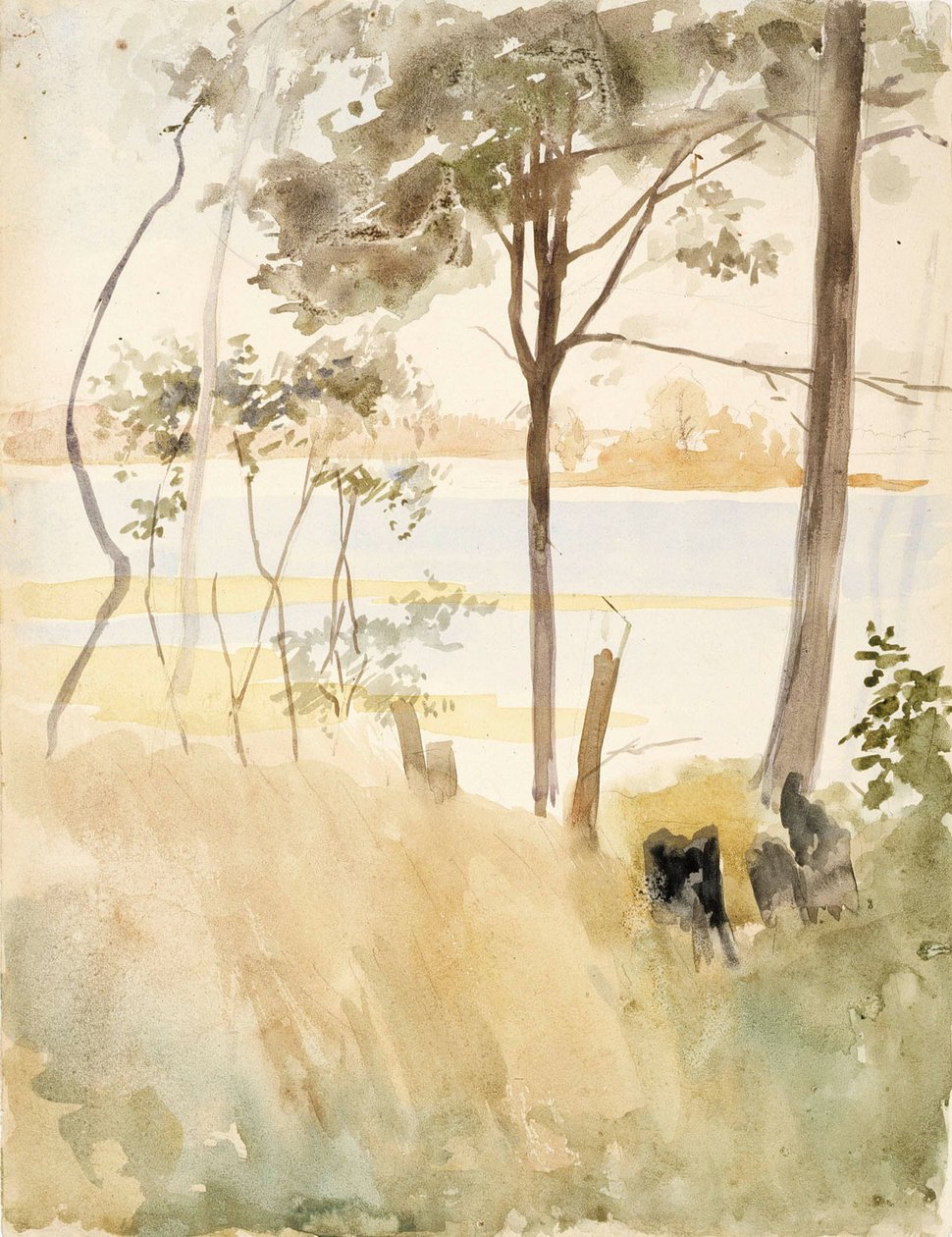 Haikon merenranta syksyllä tekijältä Albert Edelfelt