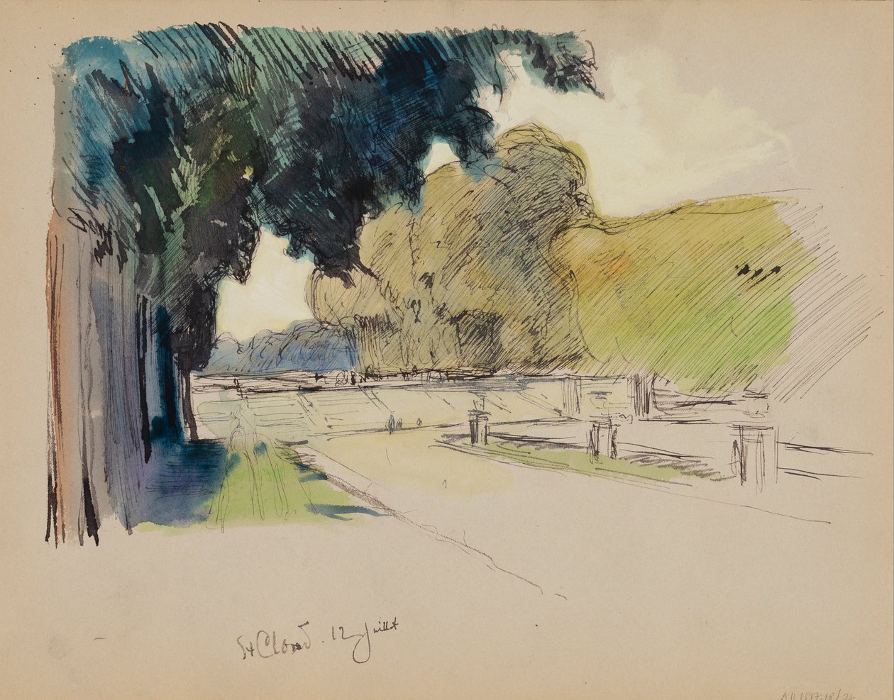 St Cloud tekijältä Albert Edelfelt