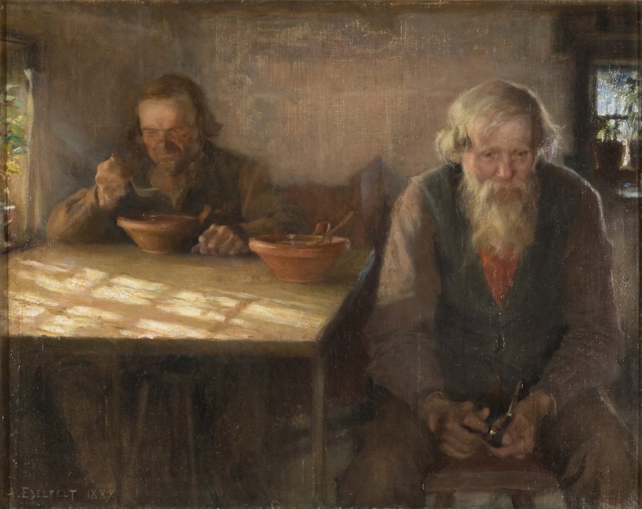 Lepopäivä tekijältä Albert Edelfelt