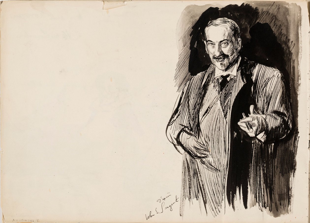Asher Wertheimer John S. Sargentin jälkeen tekijältä Albert Edelfelt