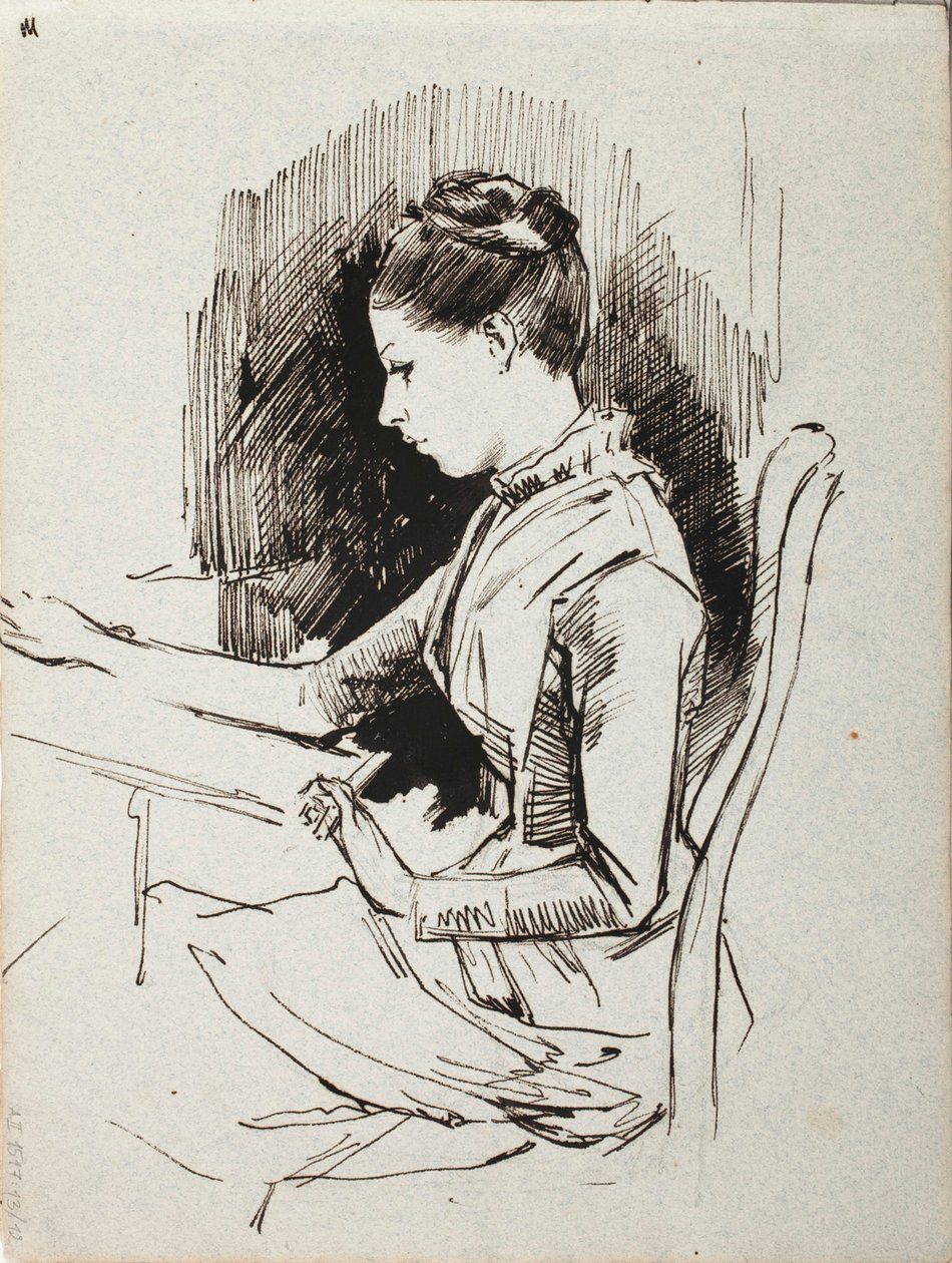 Nimetön tekijältä Albert Edelfelt
