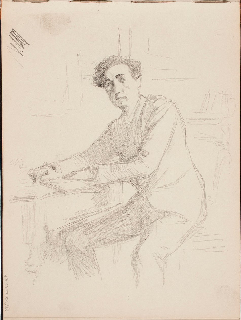 Nimetön tekijältä Albert Edelfelt