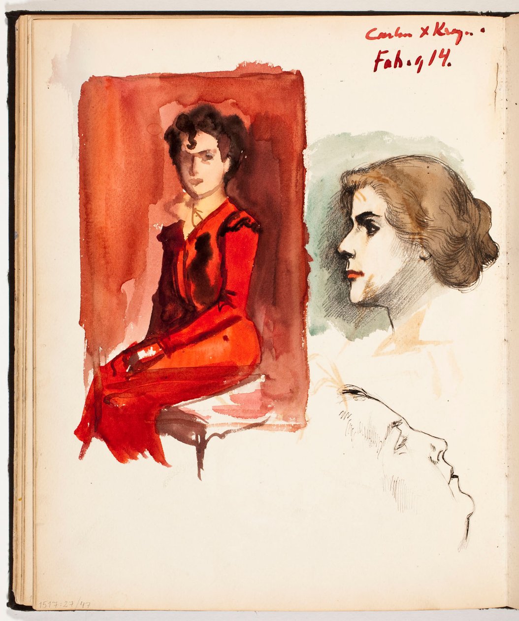 Nimetön tekijältä Albert Edelfelt