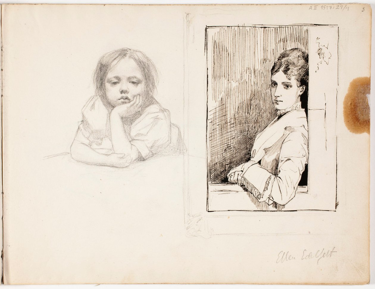 Nimetön tekijältä Albert Edelfelt
