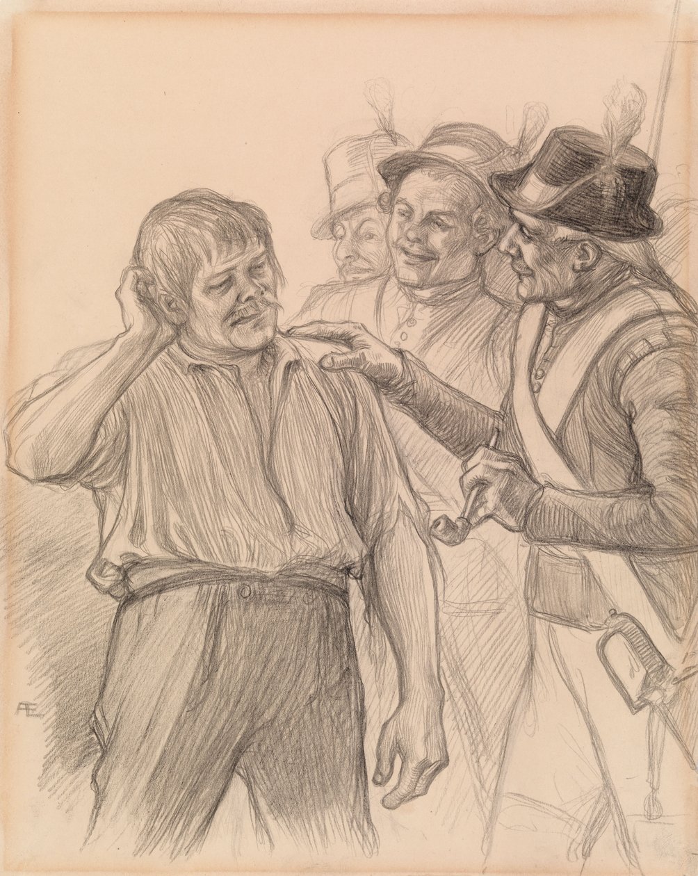 Nimetön tekijältä Albert Edelfelt