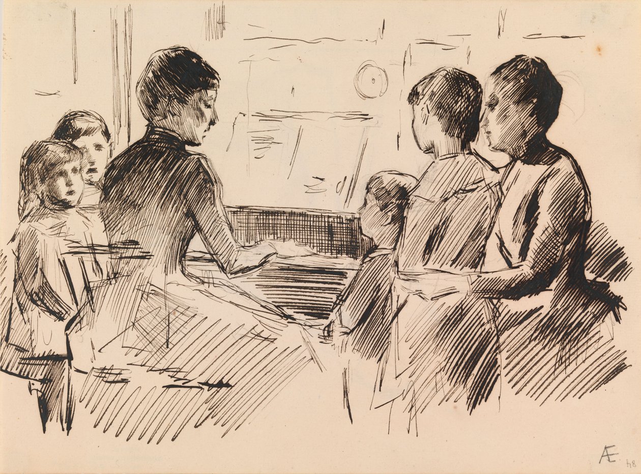 Nimetön tekijältä Albert Edelfelt