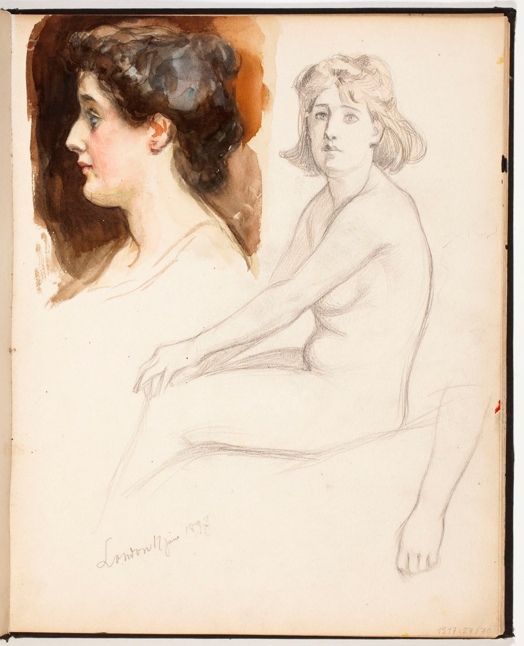 Nimetön tekijältä Albert Edelfelt