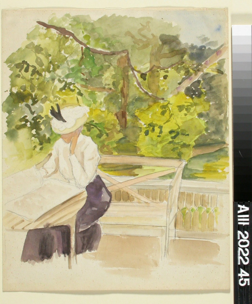 Nimetön tekijältä Albert Edelfelt