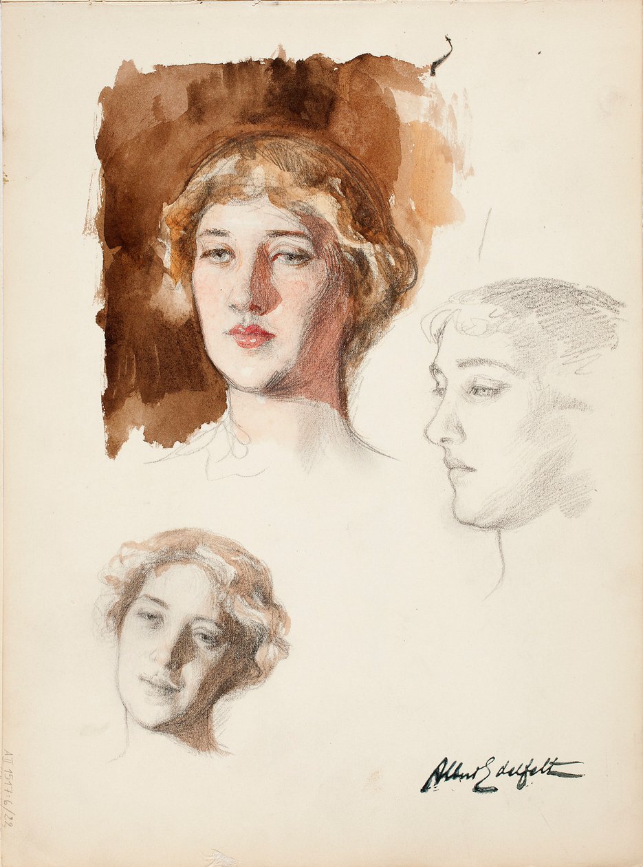 Nimetön tekijältä Albert Edelfelt