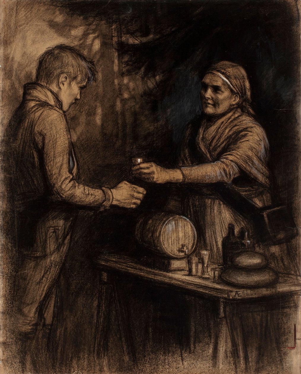 Nimetön tekijältä Albert Edelfelt