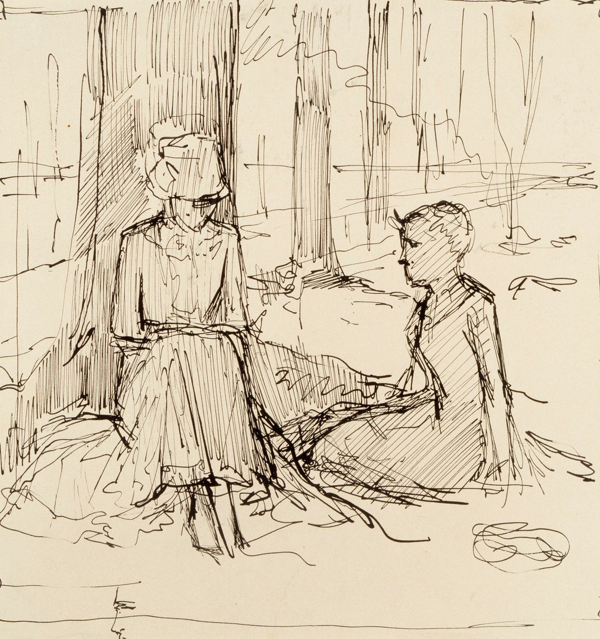 Nimetön tekijältä Albert Edelfelt