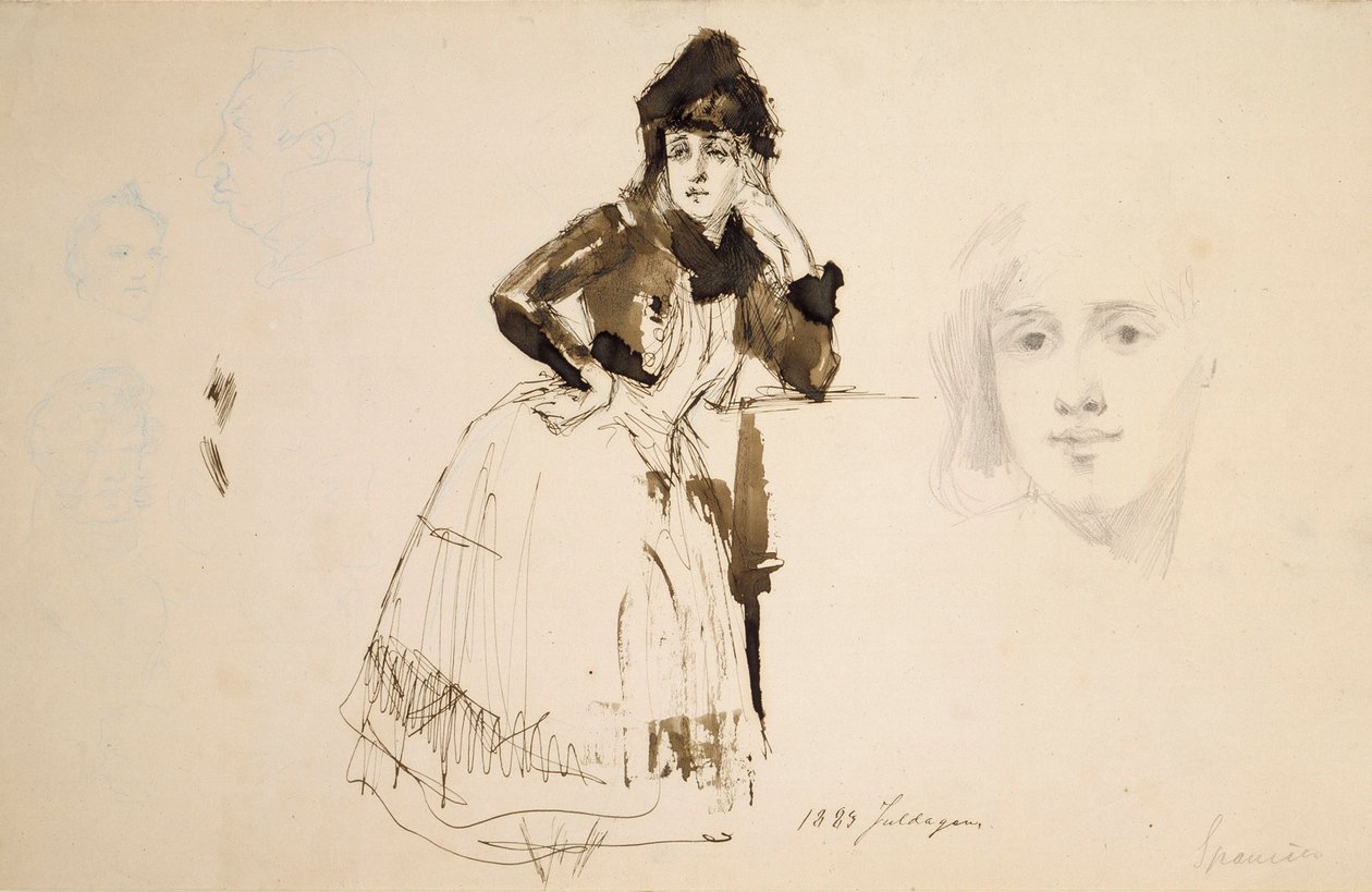 Nimetön tekijältä Albert Edelfelt