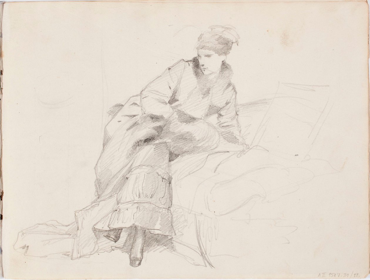 Nimetön tekijältä Albert Edelfelt
