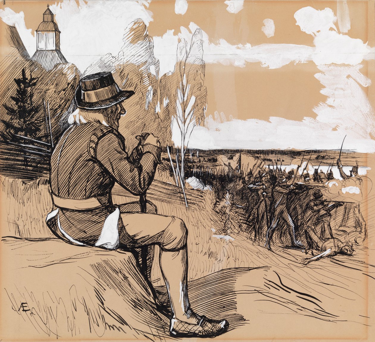 Nimetön tekijältä Albert Edelfelt