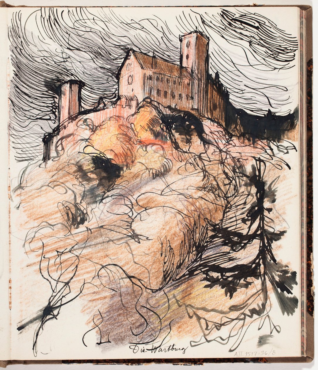 Wartburgin linna tekijältä Albert Edelfelt