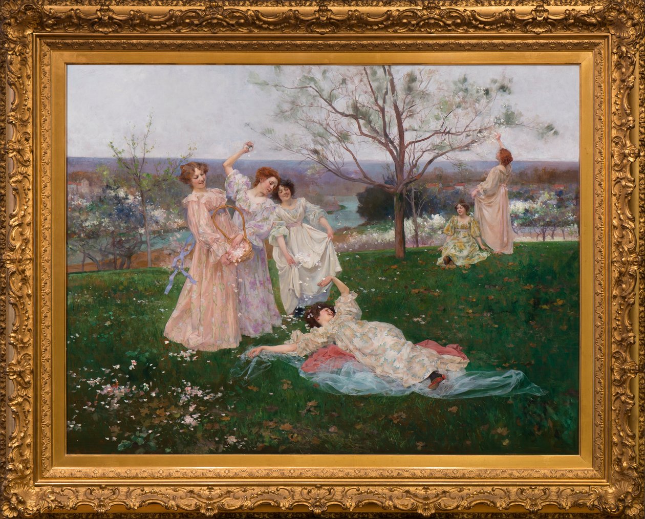 Kevään kukat, n. 1897 tekijältä Albert Emile Artigue