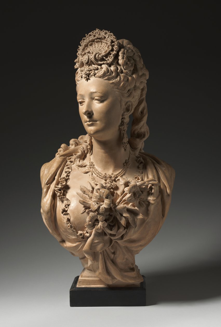 Muotokuva rintakuva, n. 1865 tekijältä Albert Ernest Carrier Belleuse