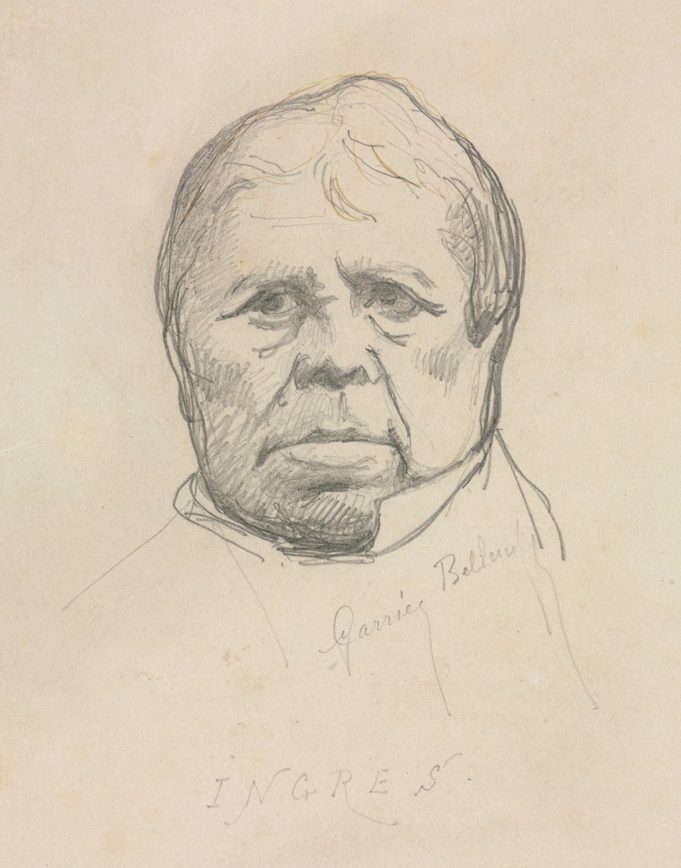 Ingresin muotokuva tekijältä Albert Ernest Carrier Belleuse