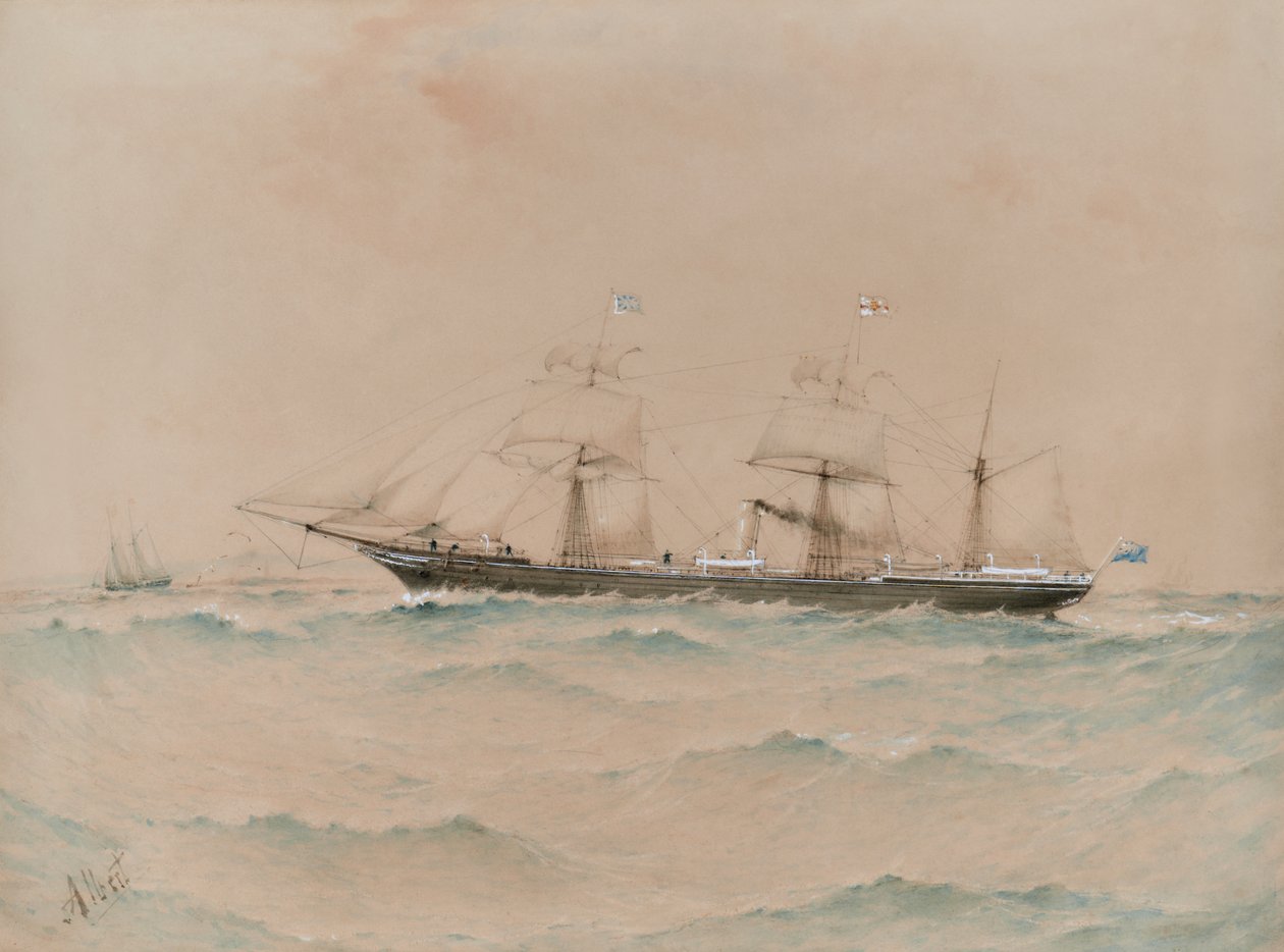 African Royal Mail Steamer, Lagos,  Dyson Westonin komentaja tekijältä Albert Ernest Markes