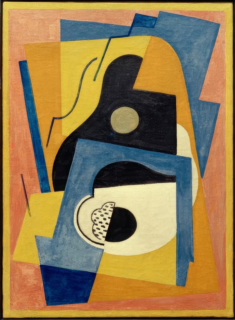 Sävellys kitaran kanssa tekijältä Albert Gleizes