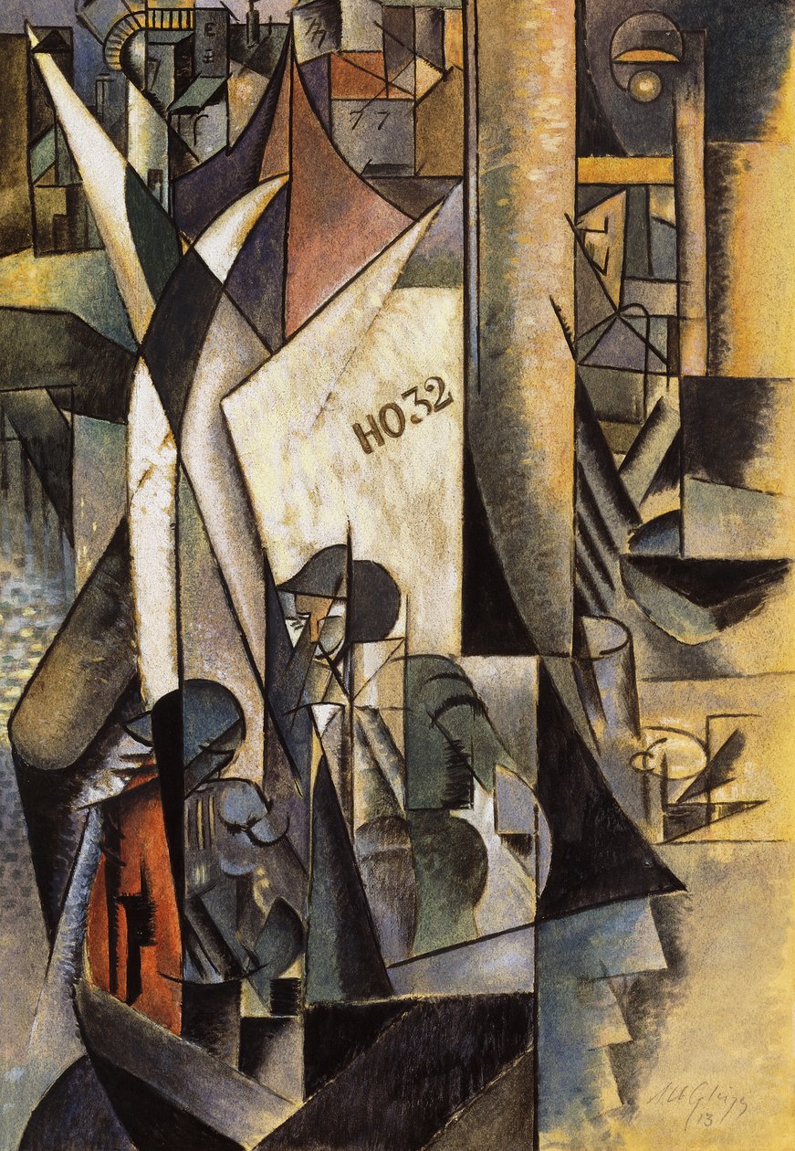 Kalastusveneet; Les Bateaux de Peche tekijältä Albert Gleizes