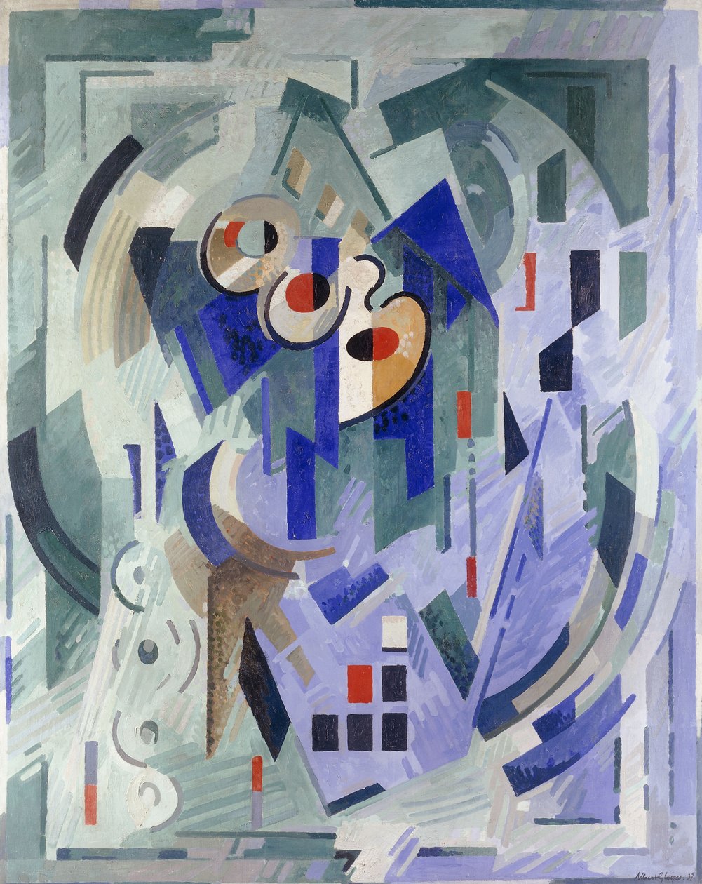 Hengelle - Vihreät tai koostumus tekijältä Albert Gleizes