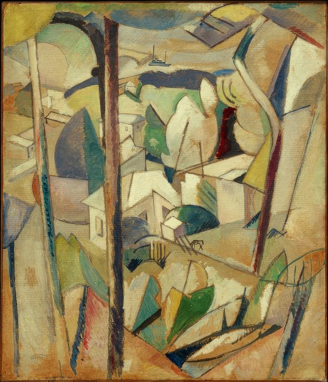 Maisema Bermudalla tekijältä Albert Gleizes