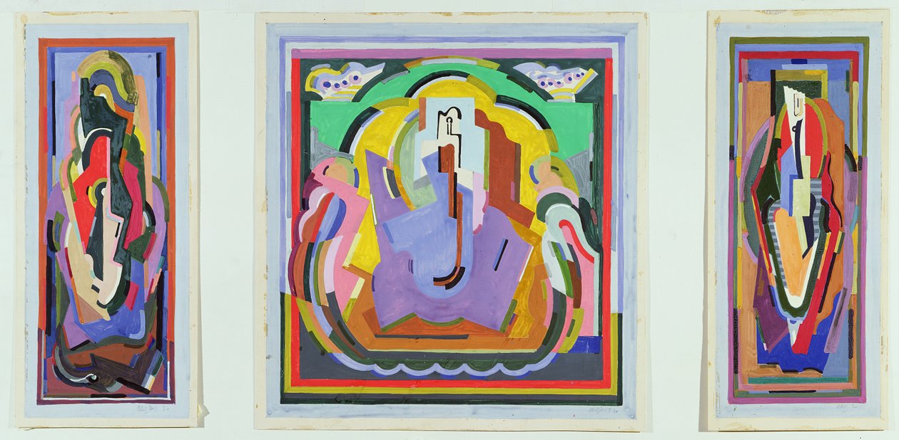 Tutkimus triptyykkiä varten tekijältä Albert Gleizes