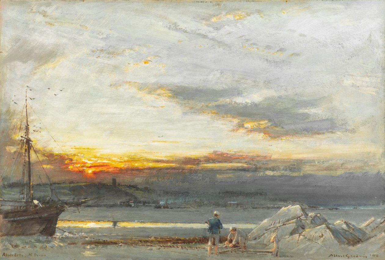 Appledore, N Devon tekijältä Albert Goodwin