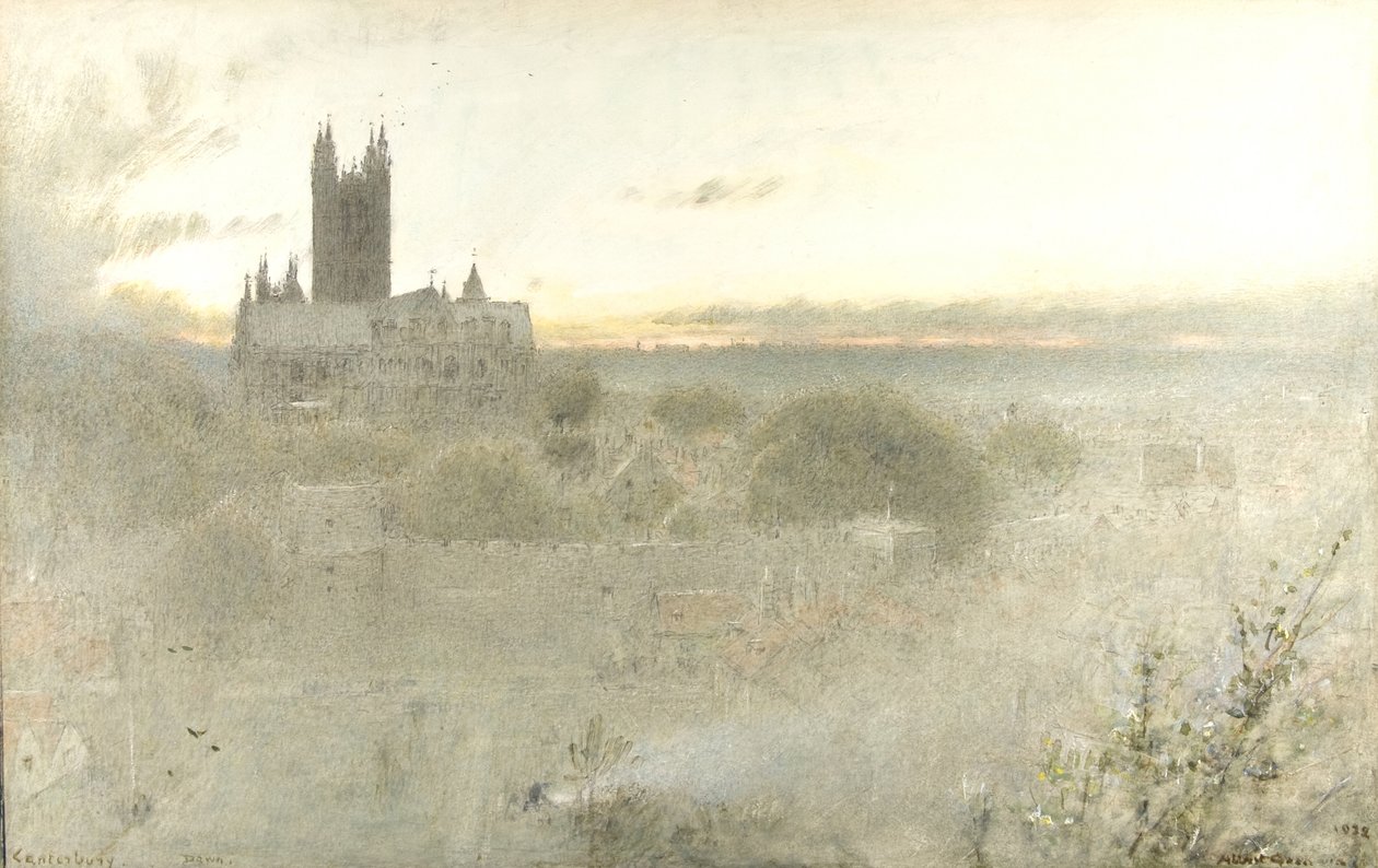 Canterbury Dawn tekijältä Albert Goodwin