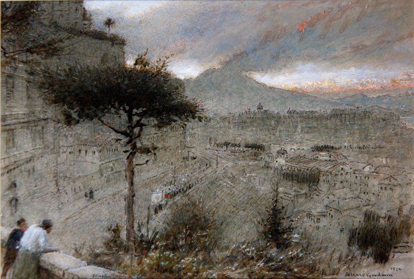Napoli tekijältä Albert Goodwin