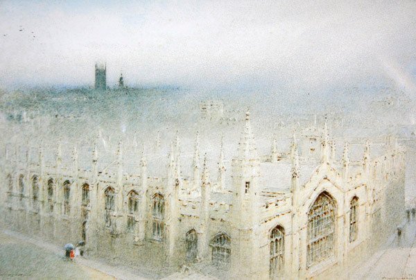 The Rain from Heaven, All Souls, Oxford tekijältä Albert Goodwin