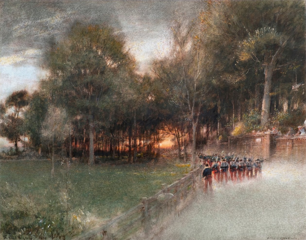 Tie "Gloryyn" tekijältä Albert Goodwin