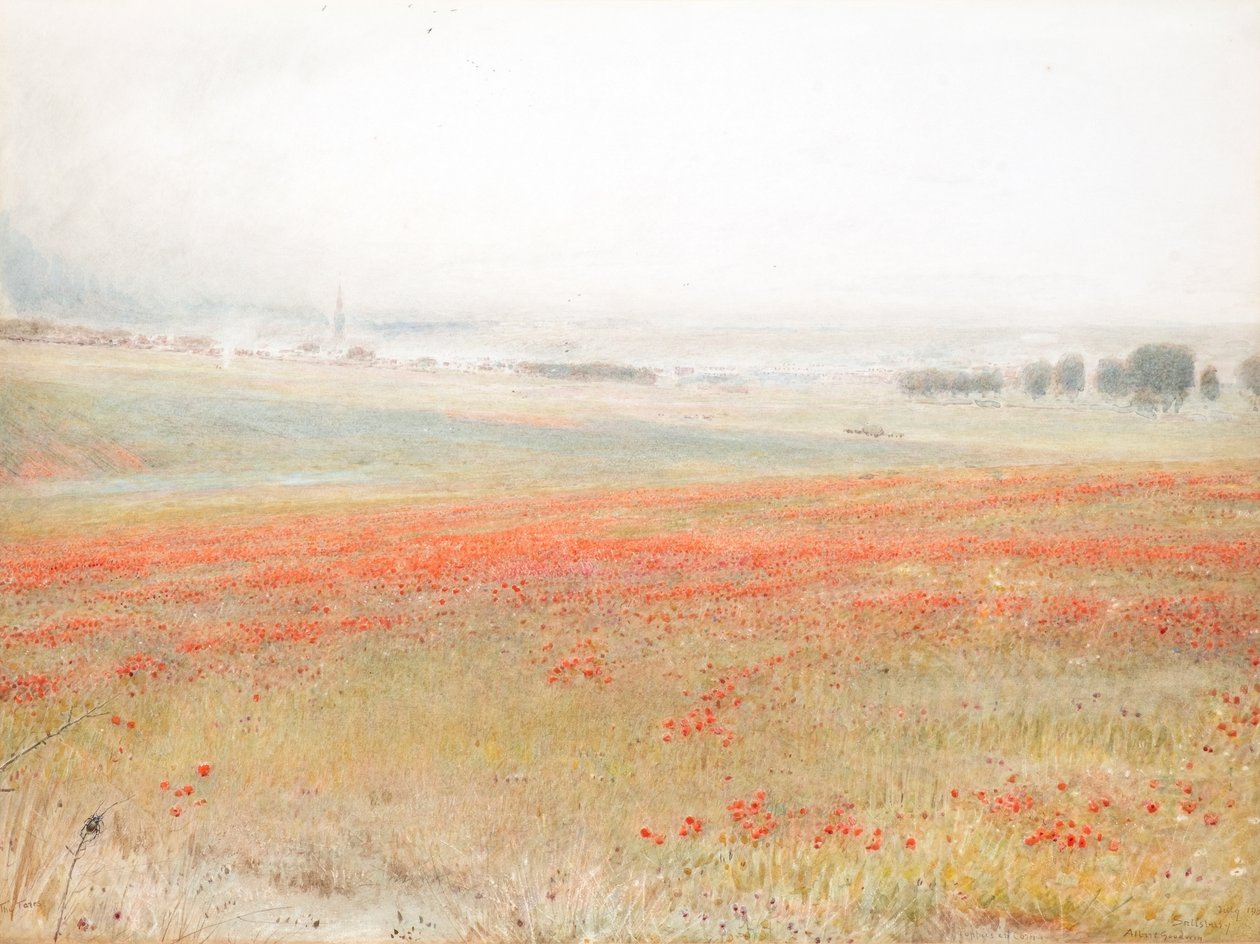 Tervat. Unikot maississa. Salisbury tekijältä Albert Goodwin