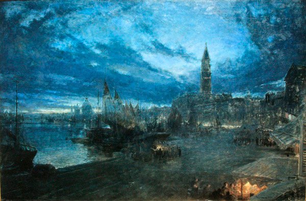 Venezia Riva Schiavonista tekijältä Albert Goodwin