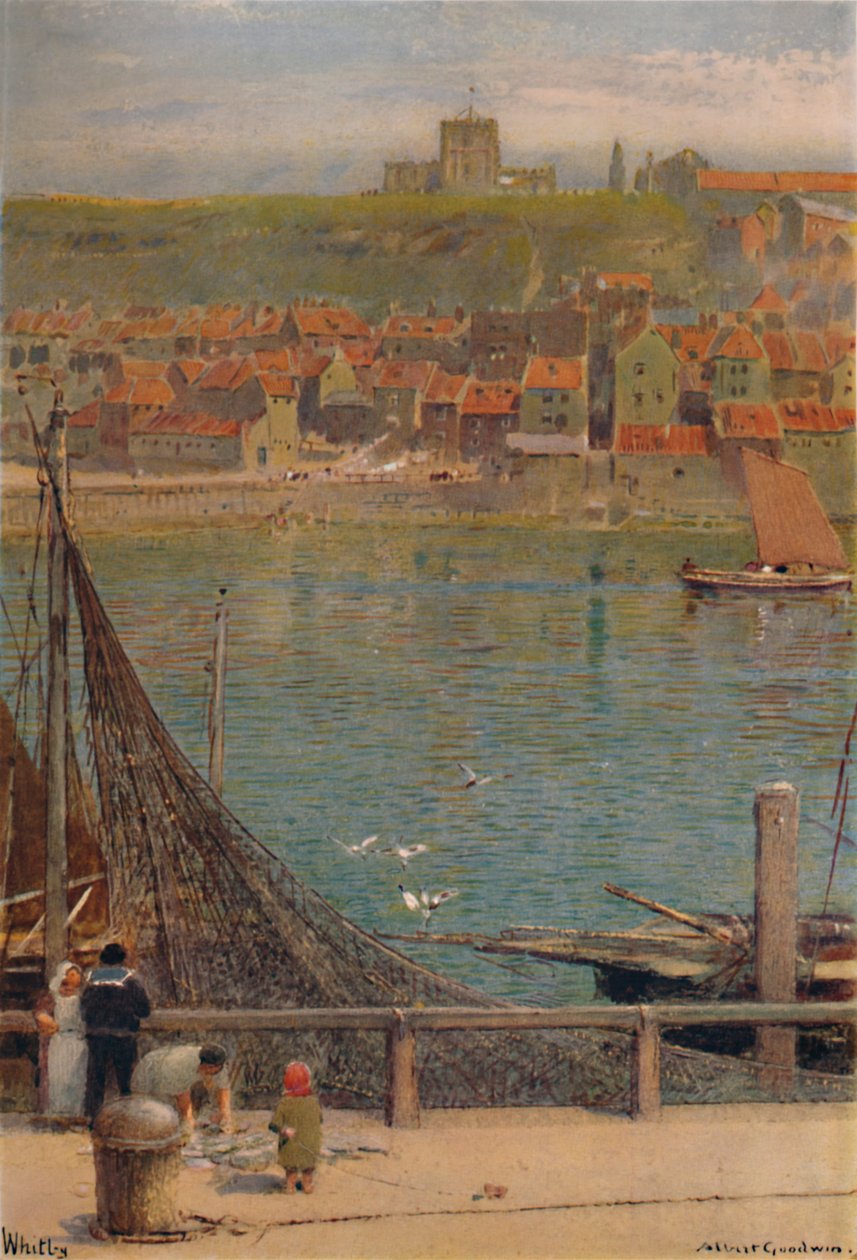 Whitby, 1800-2000-luku, 1935 tekijältä Albert Goodwin
