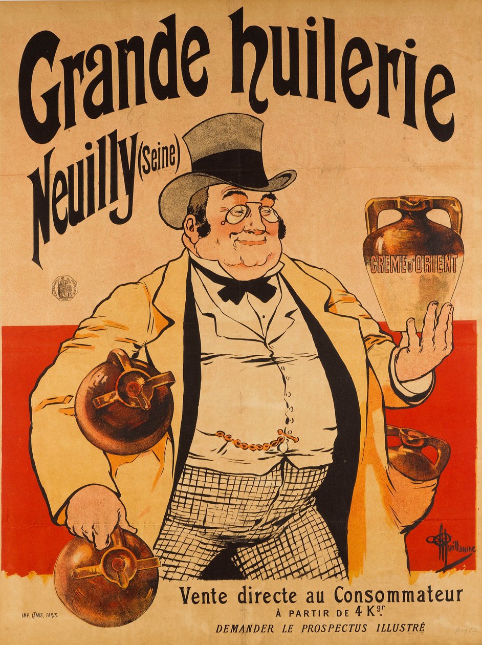 Suuri öljytehdas - Neuilly Seine, n. 1895. tekijältä Albert Guillaume