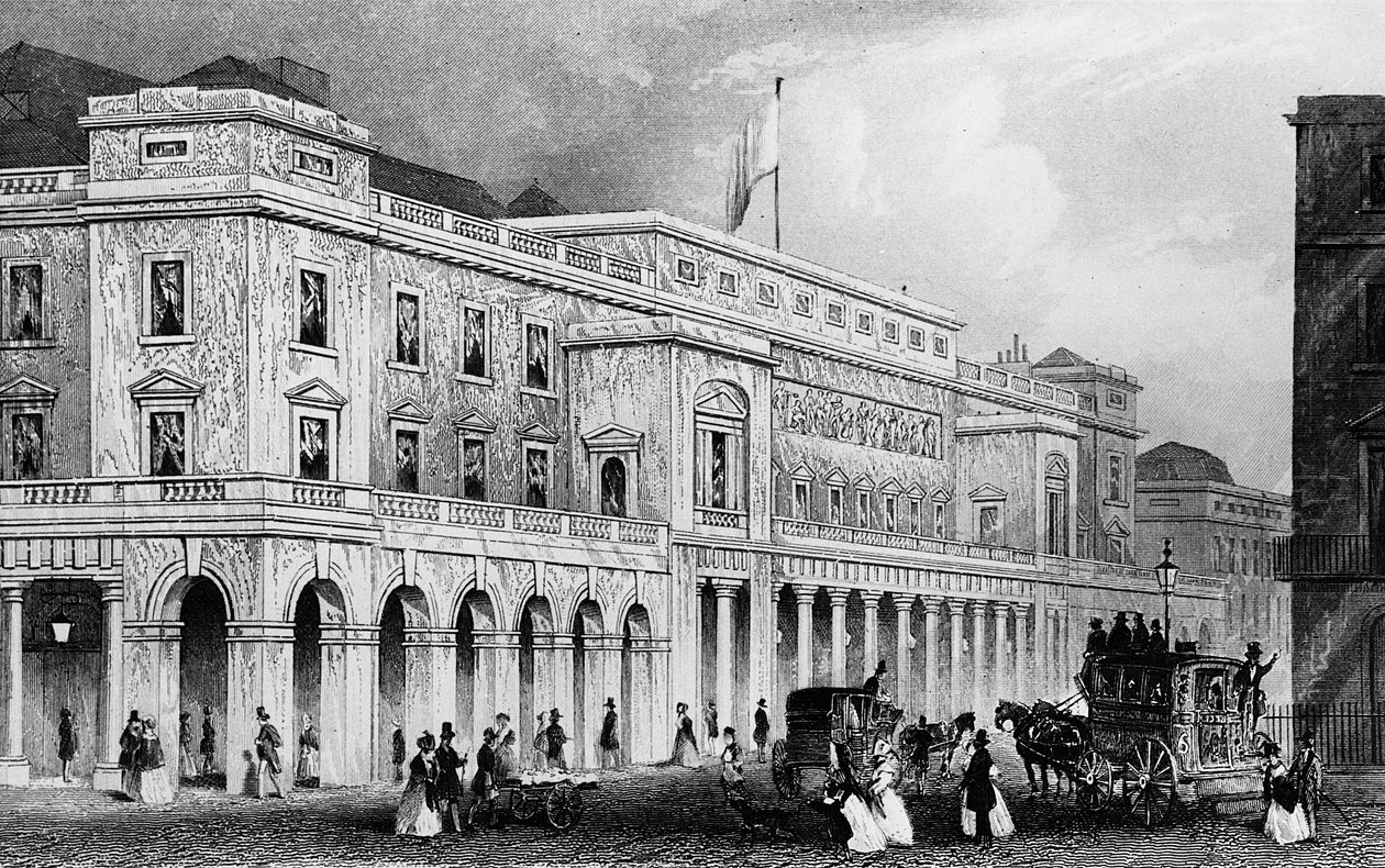 Italian oopperatalo, noin 1850 tekijältä Albert Henry Payne