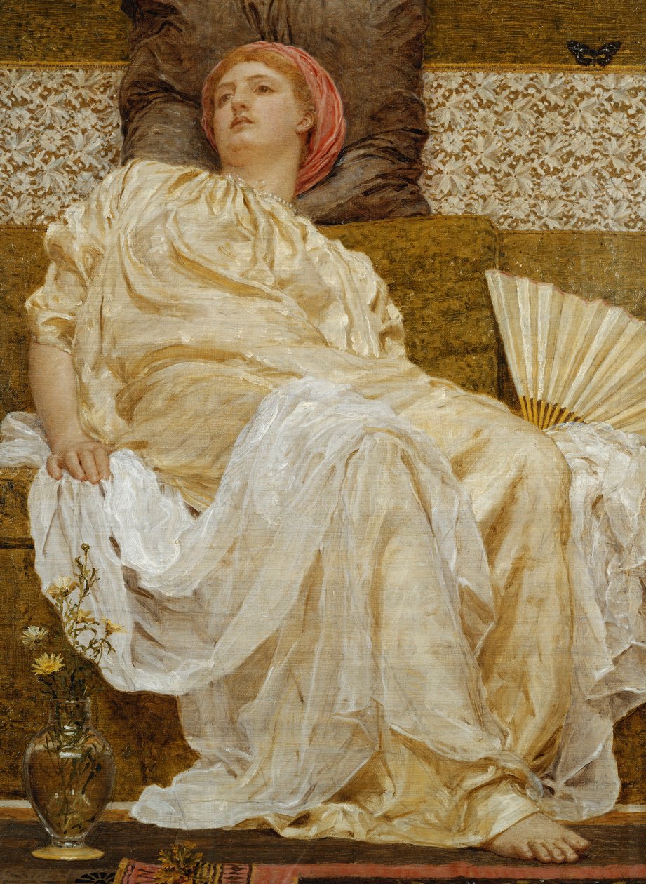 Keltaiset Margueritesit, 1881 tekijältä Albert Joseph Moore