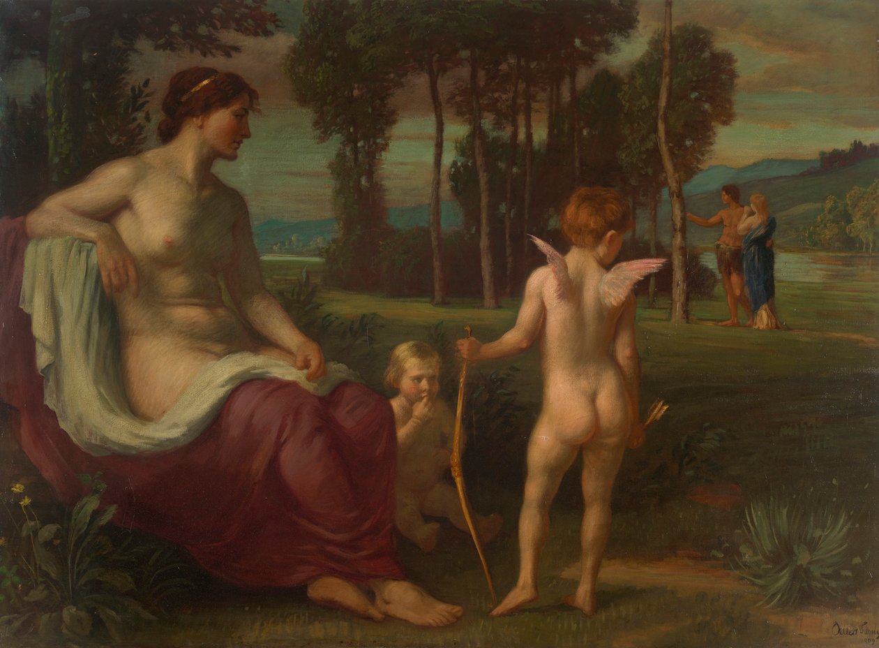 Cupid ja Psyche tekijältä Albert Lang