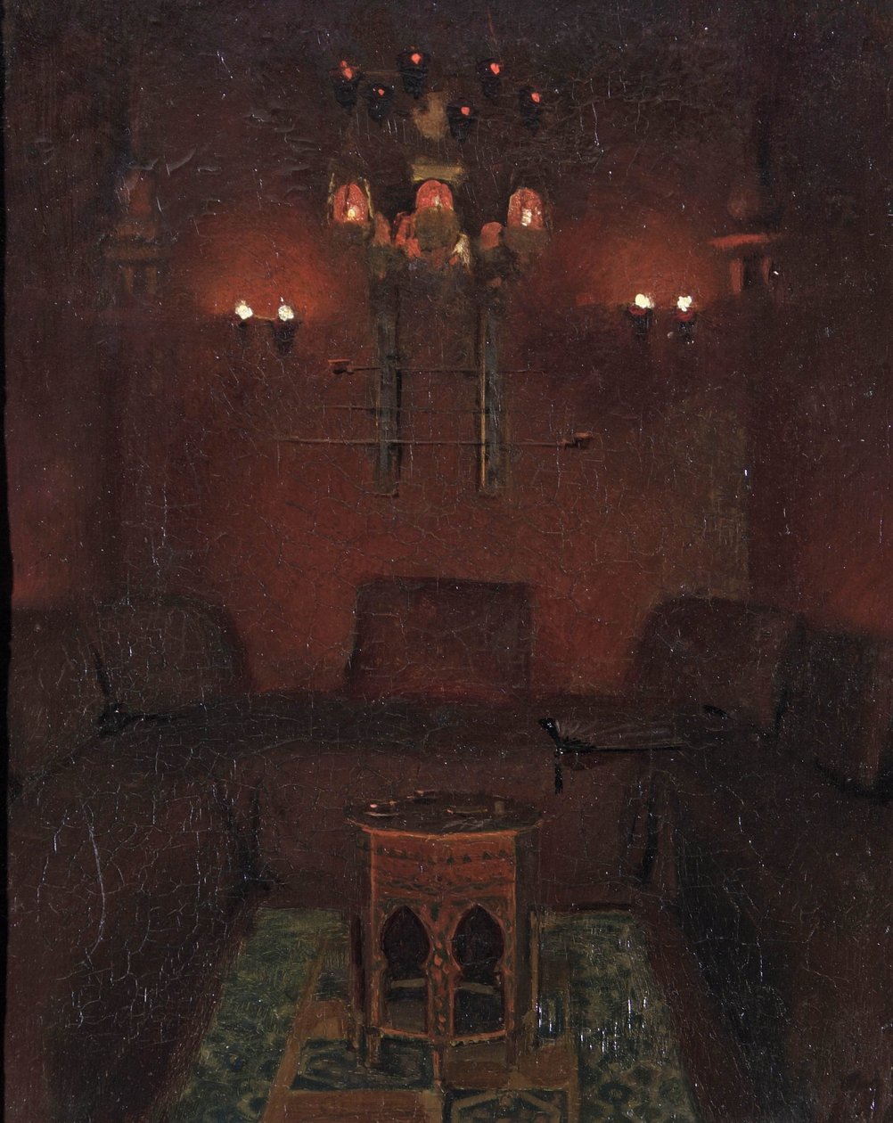 Sir Richard Burtonsin kappelin sisustus, 1889 tekijältä Albert Letchford