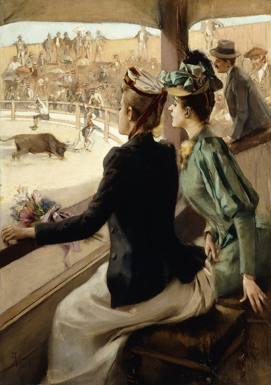 Härkätaistelussa, tekijältä Albert Lynch