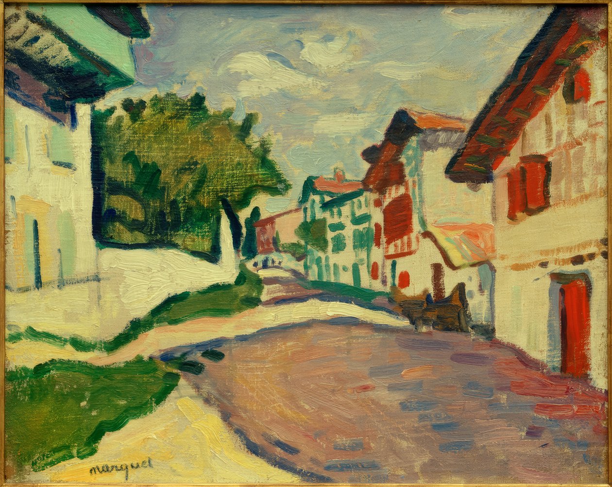 A.Marquet, Sunny Street Cibouressa tekijältä Albert Marquet