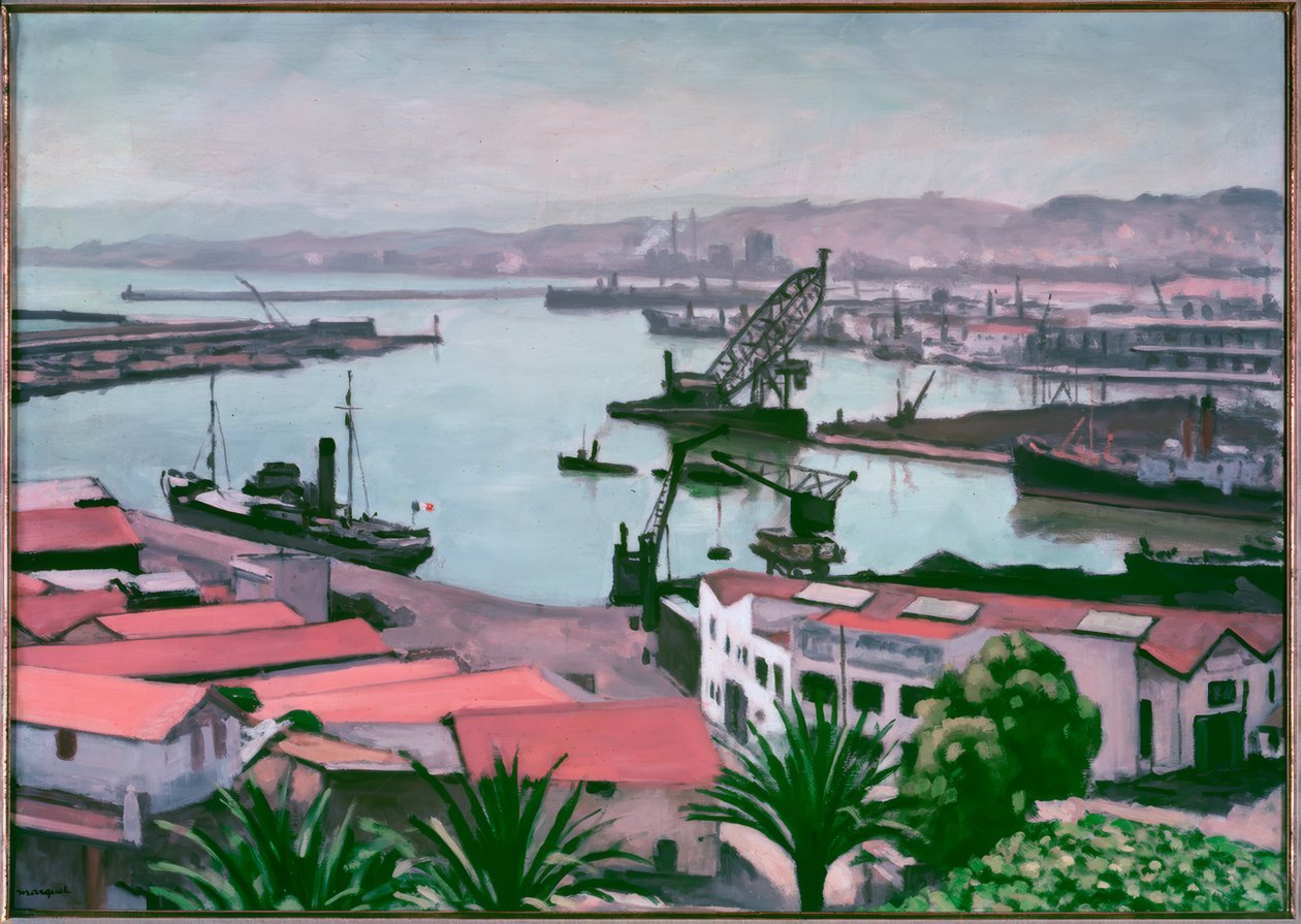 Alger, punaiset katot tekijältä Albert Marquet