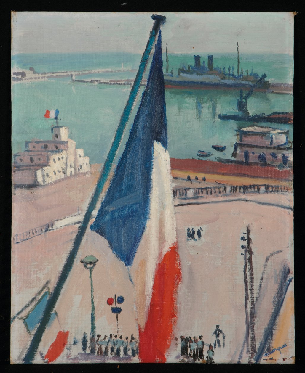 Alger, liput (öljy taiteilijataululle) tekijältä Albert Marquet
