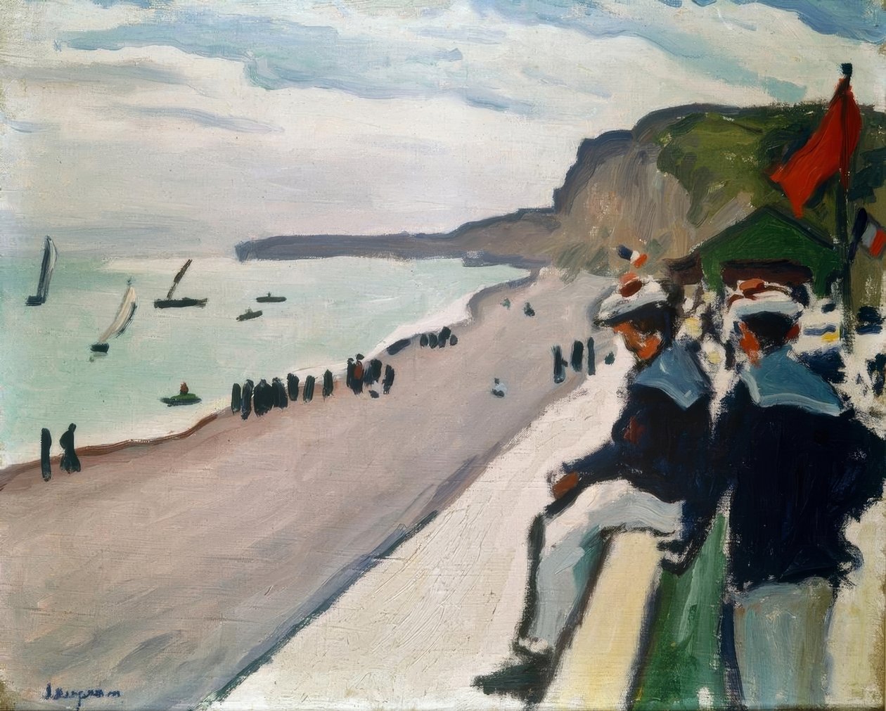 Olen Strand von Fecamp tekijältä Albert Marquet